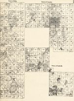 Forest County Outline - Hiles, Crandon, Nashville, Wisconsin State Atlas 1930c